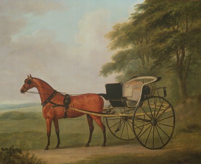 एक बे ने एक टिल्बरी को परेशान किया द्वारा John Nott Sartorius