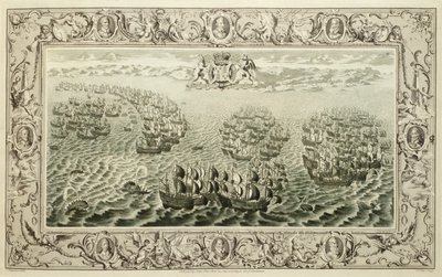 अरमाडा (टेपेस्ट्री से उत्कीर्णन), 1739 द्वारा जॉन पाइन