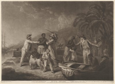 दास व्यापार, 1791। द्वारा जॉन राफेल स्मिथ