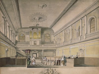 द फाउंडिंग हॉस्पिटल चैपल, वेस्ट, 1773 द्वारा जॉन सैंडर्स