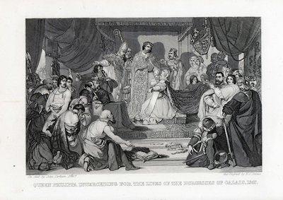 1347, 1882 के कैलास ऑफ द बघर्स ऑफ द कलीजर्स के लिए क्वीन फिलिपा इंटरप्रेन्योर द्वारा जॉन सरतैन