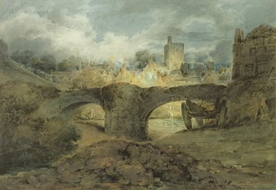 ब्रेकनॉक, c.1801 (कागज पर गोंद अरबी के साथ wc) द्वारा John Sell Cotman