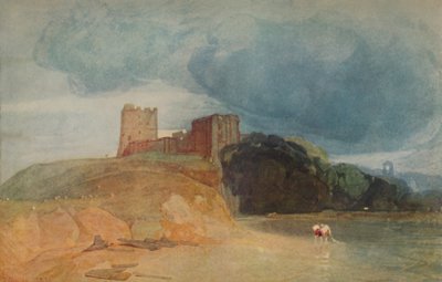 कैसल ऑन ए हिल, 1923 द्वारा जॉन बेच Cotman