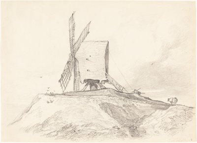 सफ़ोल्क में आई मिल द्वारा जॉन बेच Cotman