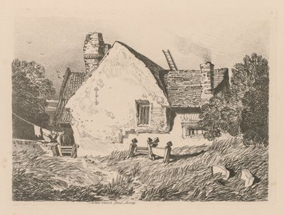 अध्ययन मुक्त प्लेट 39. देखें Ashdted सरे, 1838 कर रहे हैं। द्वारा जॉन बेच Cotman