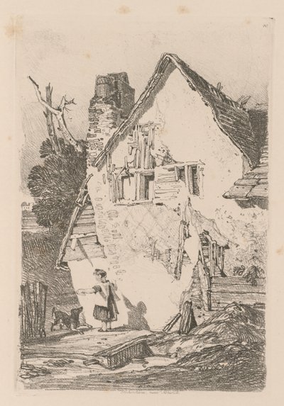 अध्ययन मुक्त प्लेट 40, Lakenham, नॉर्विच, 1838 के पास हैं। द्वारा जॉन बेच Cotman