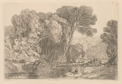 अध्ययन मुक्त प्लेट 5, वाल्सिंघम, नोरफोक, 1838 कर रहे हैं। द्वारा जॉन बेच Cotman