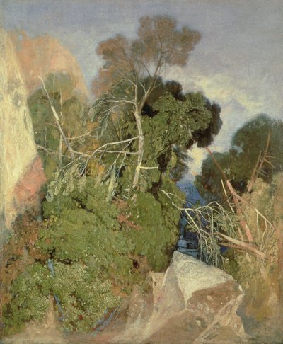 चाँदी के बिर्च द्वारा जॉन बेच Cotman