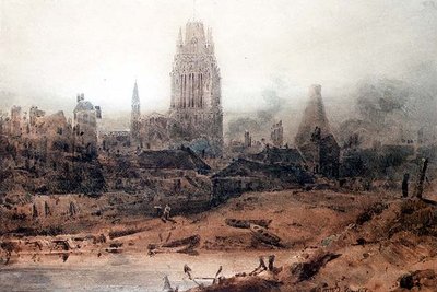 सेंट मैरी रेडक्लिफ, ब्रिस्टल द्वारा जॉन बेच Cotman