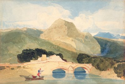 टैन-वाई-ब्वाल्च (कागज पर पानी के रंग) द्वारा जॉन बेच Cotman