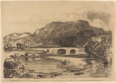 टैन वाई ब्लॉच, उत्तरी वेल्स द्वारा जॉन बेच Cotman