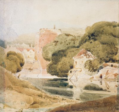 वॉटर गेट, यॉर्क (कागज पर पानी के रंग) द्वारा जॉन बेच Cotman