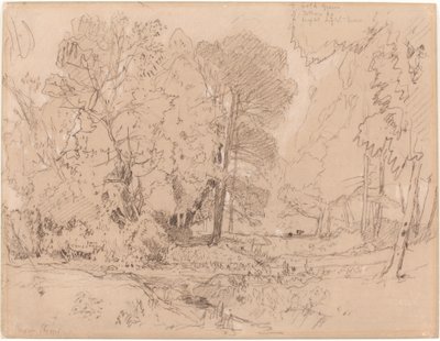 जंगली परिदृश्य द्वारा जॉन बेच Cotman