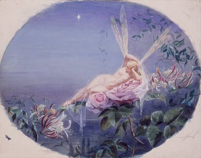द इवनिंग स्टार (wc & gouache on paper) द्वारा जॉन सीमन्स