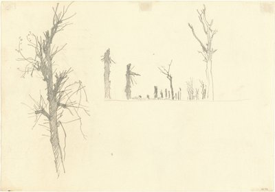 तबाह हुए पेड़ [छंद], 1918। द्वारा जॉन सिंगर सार्जेंट