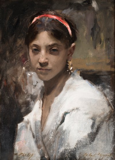 एक कैप्री गर्ल, 1878 के प्रमुख द्वारा John Singer Sargent