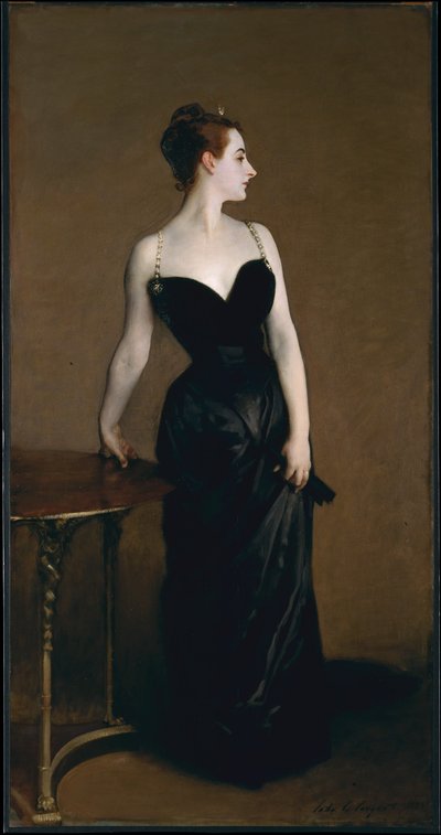 मैडम एक्स (मैडम पियरे गौत्रु) द्वारा John Singer Sargent