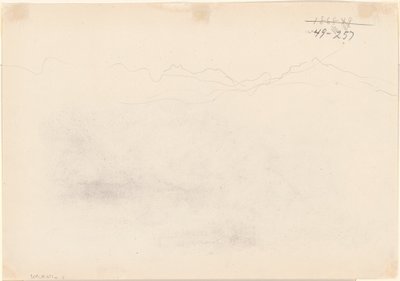 पर्वत [छंद], 1869। द्वारा जॉन सिंगर सार्जेंट