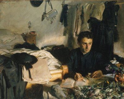 फादर सेबेस्टियानो, c.1904-6 द्वारा John Singer Sargent