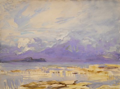 सिरमोन, 1913 (ऑफ-व्हाइट वॉव पेपर पर wc और gouache) द्वारा जॉन सिंगर सार्जेंट
