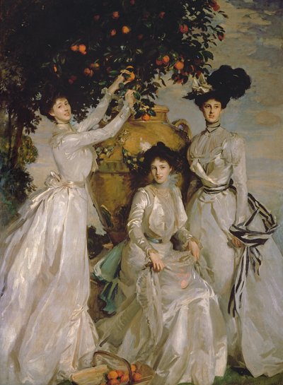 एचेसन सिस्टर्स (कैनवास पर तेल) द्वारा John Singer Sargent