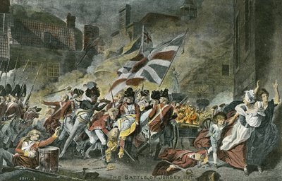 जर्सी की लड़ाई, 1781 द्वारा जॉन सिंगलटन कोपले