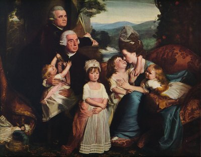 कोपले परिवार, 1776-1777 द्वारा जॉन सिंगलटन कोपले