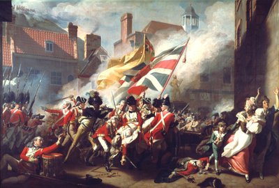 द डेथ ऑफ मेजर पीयरसन, 6 जनवरी 1781, 1783। द्वारा John Singleton Copley
