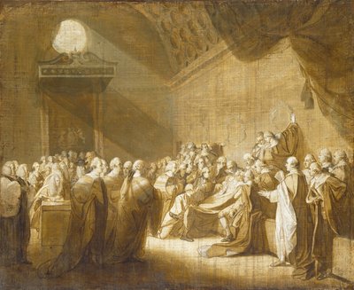 चैथम के अर्ल की मृत्यु, 1779। द्वारा जॉन सिंगलटन कोपले