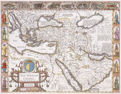 तुर्की साम्राज्य, 1626 द्वारा जॉन स्पीड