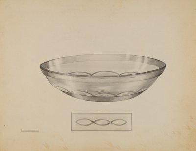 उथला डिश, सी। 1936. द्वारा जॉन टारनटिनो