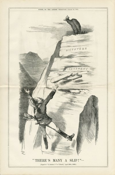पंचो में जॉन टेनियल (1820-1914) का चित्रण द्वारा जॉन टेनिएल