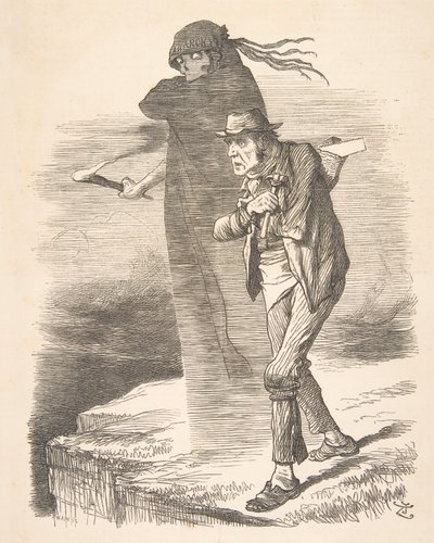 टेंपरेचर पंच, 27 नवंबर, 1886, 1886। द्वारा जॉन टेनिएल