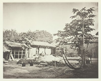 एक Pepohoan आवास, सी। 1868. द्वारा जॉन थॉमसन