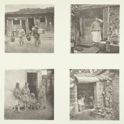 फूचो कुलीज, ए फूचो डिटेक्टिव, द चीफ ऑफ थीव्स, बेगर्स लिविंग इन ए टूर, सी। 1868. द्वारा जॉन थॉमसन