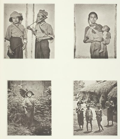 Pepohoan महिला, बच्चे को ले जाने का तरीका, बक्सा महिलाओं की पोशाक, लकोली, सी। 1868. द्वारा जॉन थॉमसन