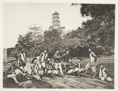 टार्टर सोल्जर्स, सी। 1868. द्वारा जॉन थॉमसन