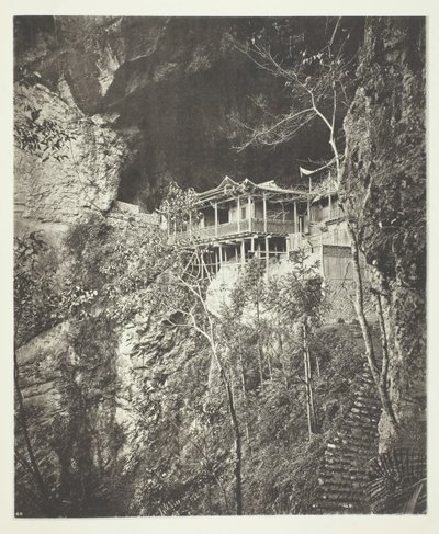 यूएनफू मठ, सी। 1868. द्वारा जॉन थॉमसन