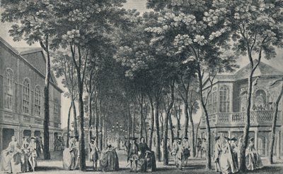 मैरीलेबोन गार्डन में समाज, 1755, 1920 द्वारा जॉन टिननी
