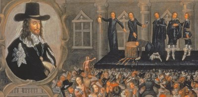 1649 में राजा चार्ल्स प्रथम के उत्पीड़न का एक प्रत्यक्षदर्शी प्रतिनिधि (70021 का विवरण) द्वारा जॉन वेपॉप