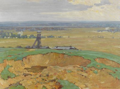 विमी रिज से लिविन, 1914-19 द्वारा John William Beatty
