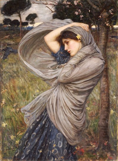 बोरियास, 1903 द्वारा John William Waterhouse