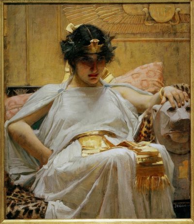 क्लियोपेट्रा द्वारा John William Waterhouse