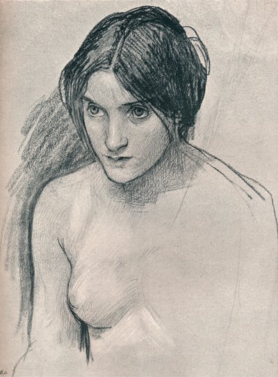 चित्रकला के लिए अध्ययन Hylas और Nymphs, c1896 द्वारा जॉन विलियम वॉटरहाउस