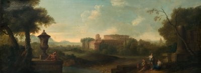 एवेंटाइन हिल से रोम, 1710। द्वारा जॉन वॉटन