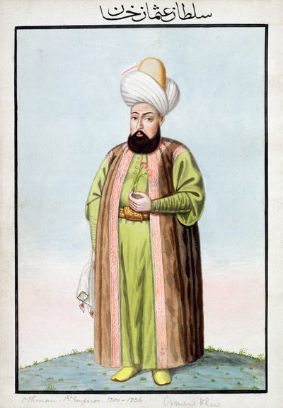 उस्मान प्रथम, तुर्क सम्राट, 1808 द्वारा जॉन यंग