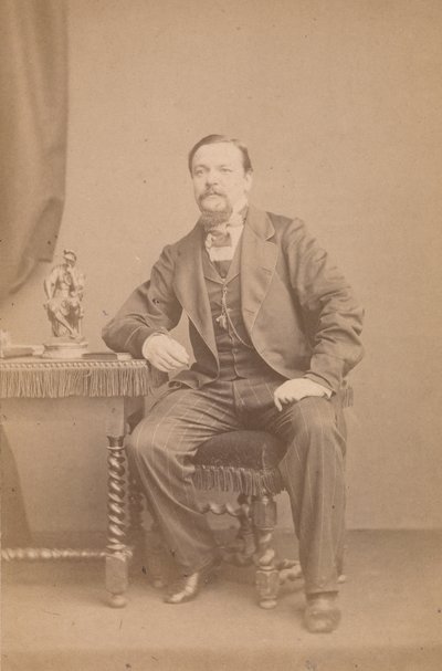 जॉर्ज ऑगस्टस साला, 1860 के दशक। द्वारा जॉन और चार्ल्स वाटकिंस