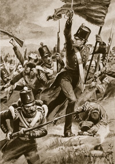 अल्मा, 29 सितंबर, 1854 में लाइट डिवीजन की अग्रिम द्वारा जॉन डी वाल्टन