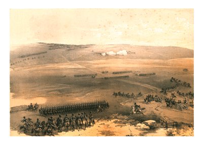 द कैवेलरी अफेयर ऑफ़ द हाइट्स ऑफ़ बुलगानक - द फर्स्ट गन...1854, 1855। द्वारा जोनाथन नीडम