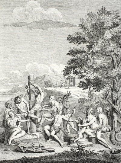 मानव बलिदान, &39;दक्षिणी अमेरिका का यात्रा इतिहास&39;, 1752 से द्वारा जॉर्ज और उल्लो, एंटोनियो डी जुआन वाई संतासिलिया